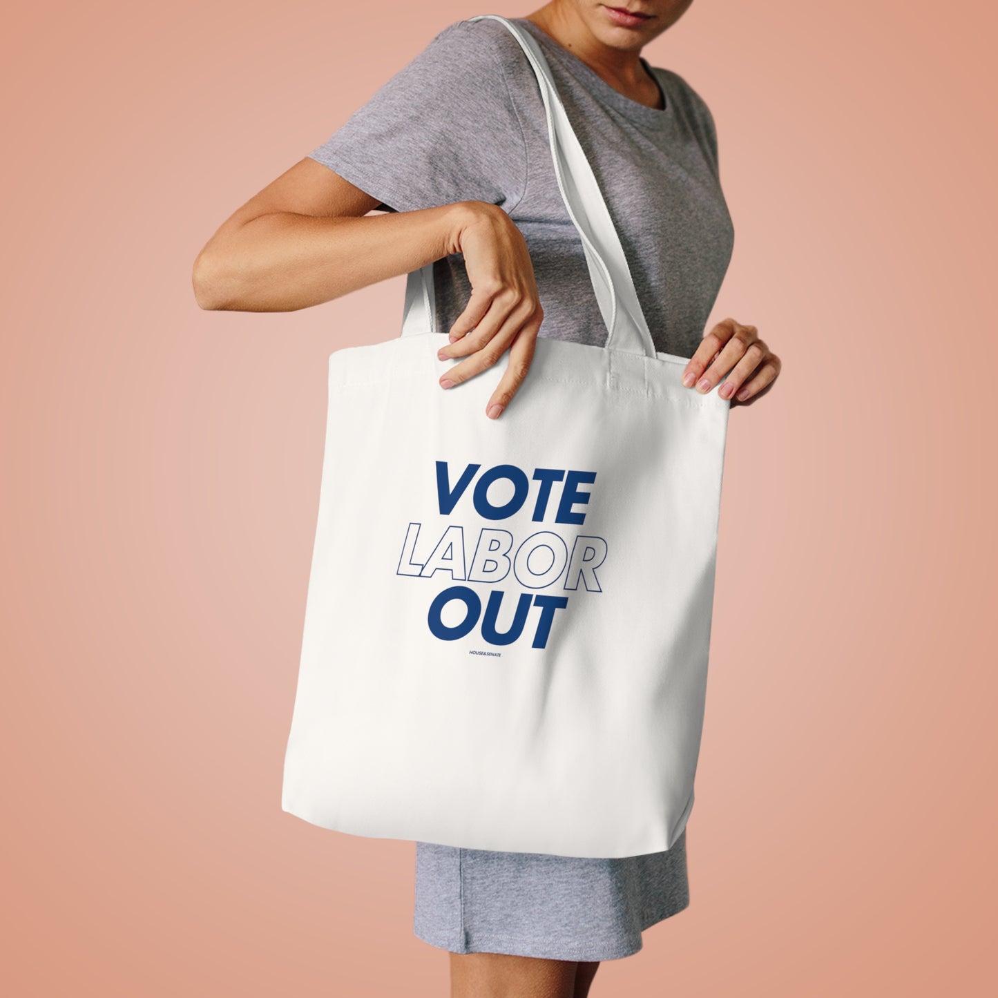 VOTE LABOR OUT - TOTE BAG